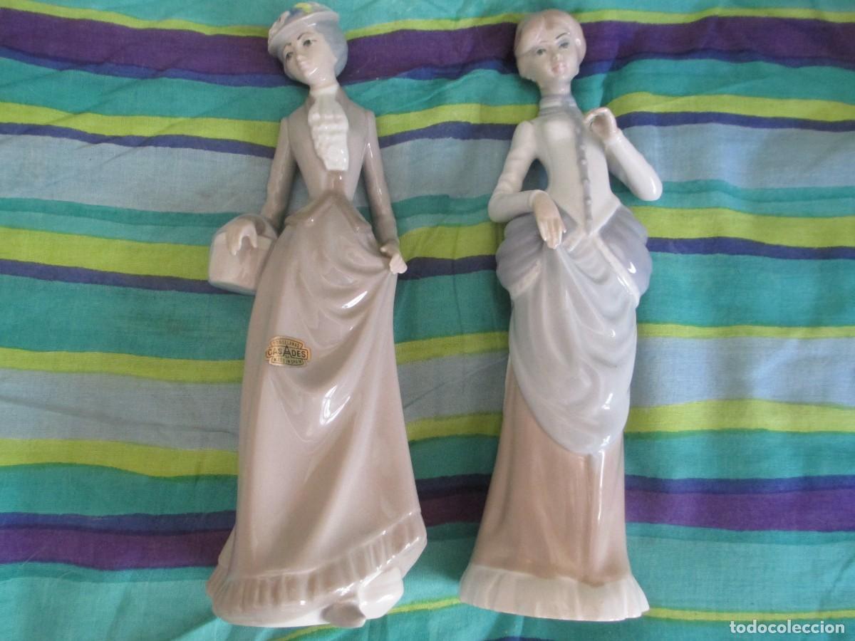 Vintage: Lote figuras de porcelana marca Casades