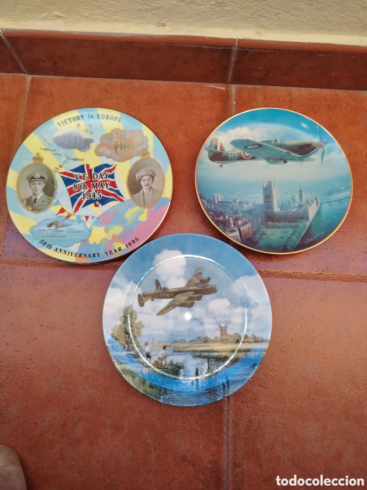 Vintage: PLATOS CONMEMORATIVOS EDICI&Oacute;N LIMITADA