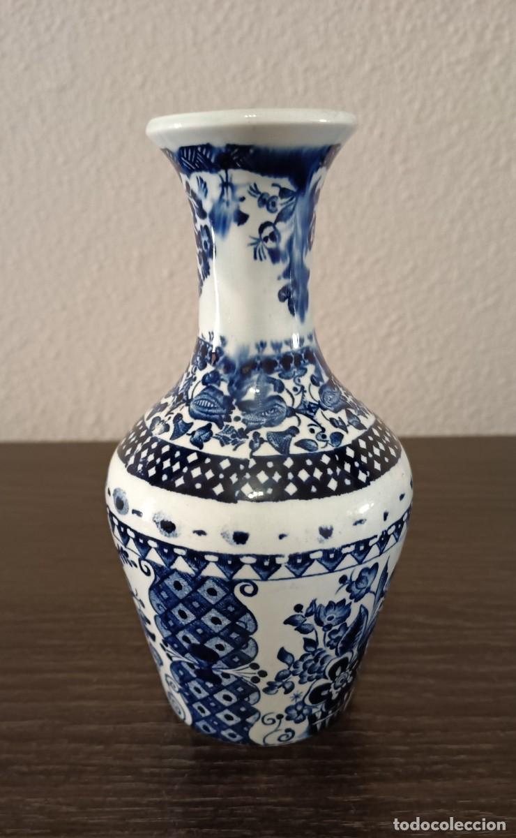 Vintage: BONITO JARR&Oacute;N DE CER&Aacute;MICA, ESTILO CL&Aacute;SICO DELFT DE ROYAL SPHINX (PETRUS REGOUT)