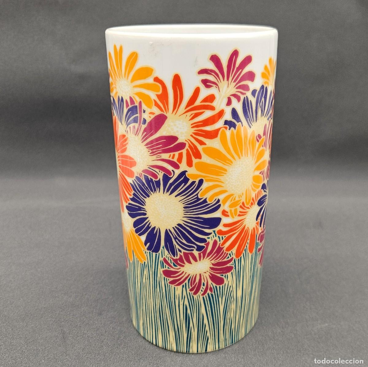 Vintage: Florero de porcelana de Rosamunde Nairac de Rosenthal. 1960 - 1970