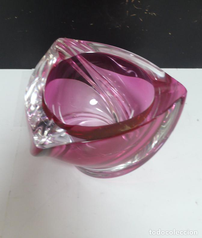 Vintage: CUENCO DE CRISTAL GRUESO - Foto 2