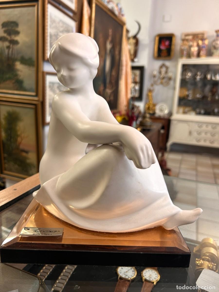 Vintage: Figura porcelana Mart&iacute;n Consuegra