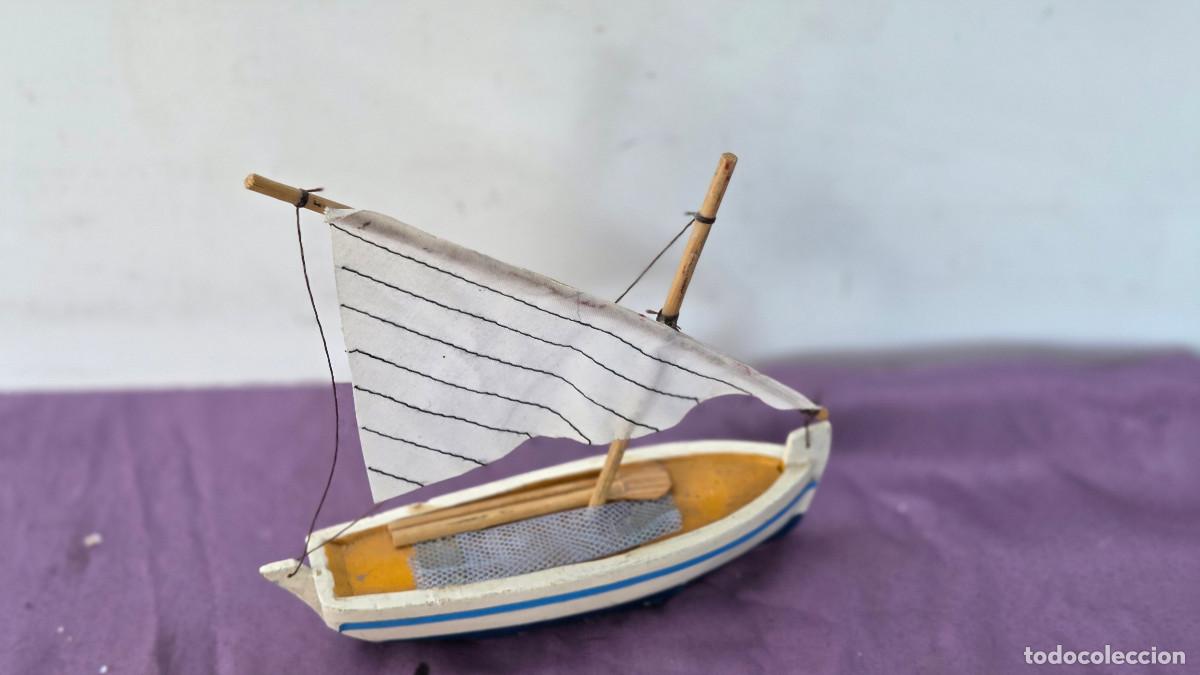 Vintage: maqueta de barco de madera - Foto 3