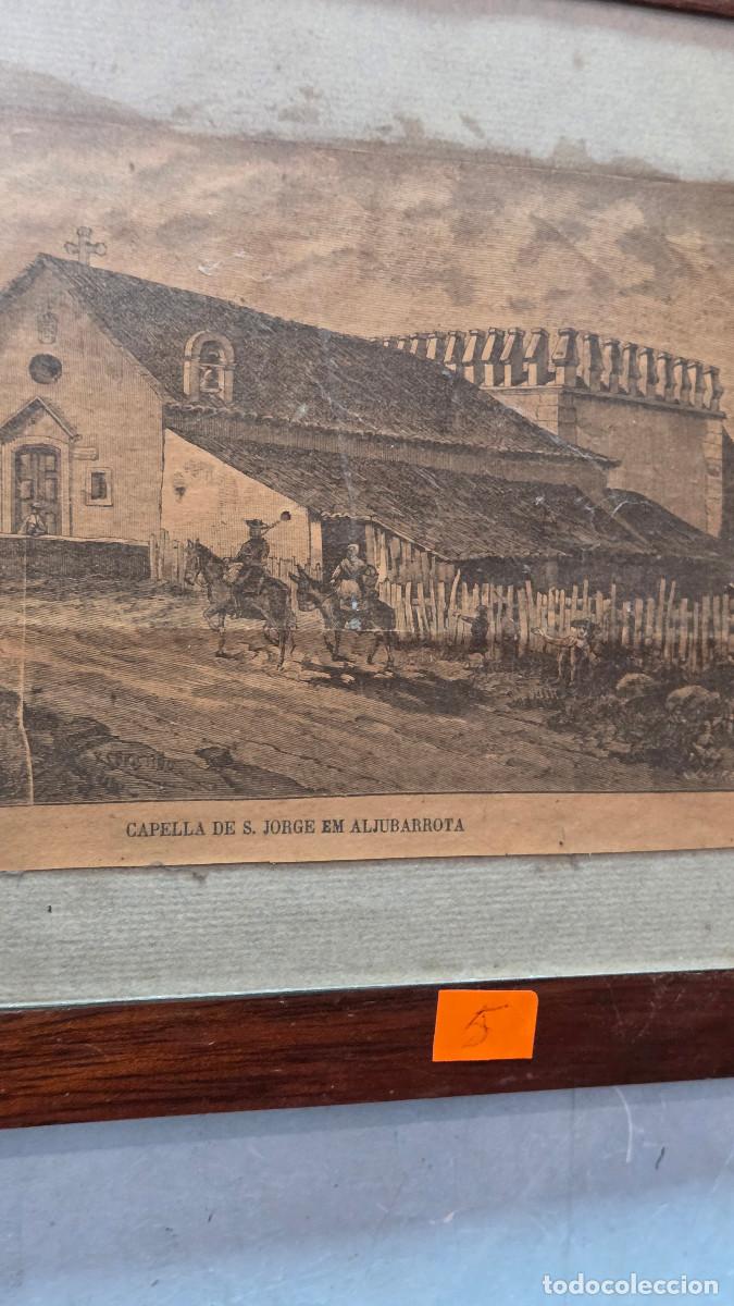 Vintage: cuadro con grabado antiguo - Foto 3