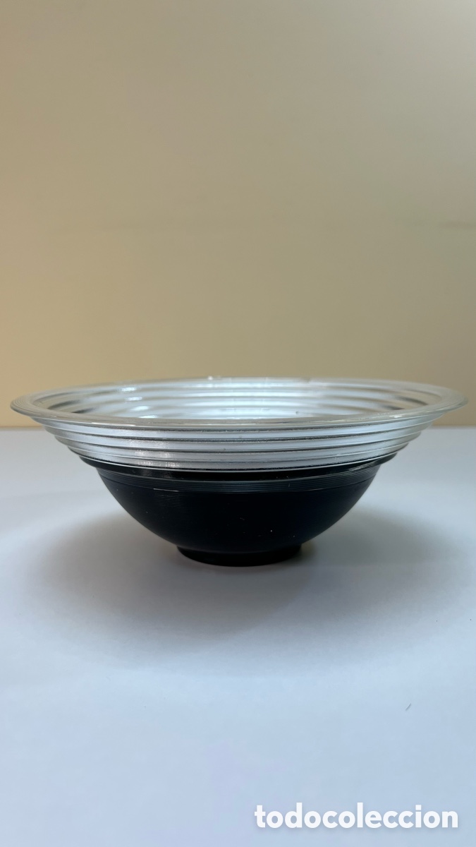 Vintage: Antiguo Plato Bowl de Cristal Vintage
