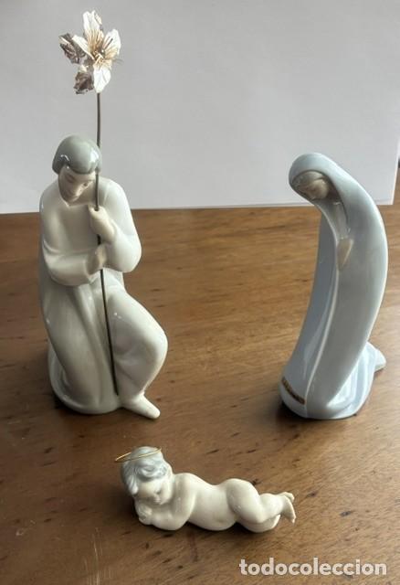 Vintage: Nacimiento de porcelana de Lladr&oacute; 1970