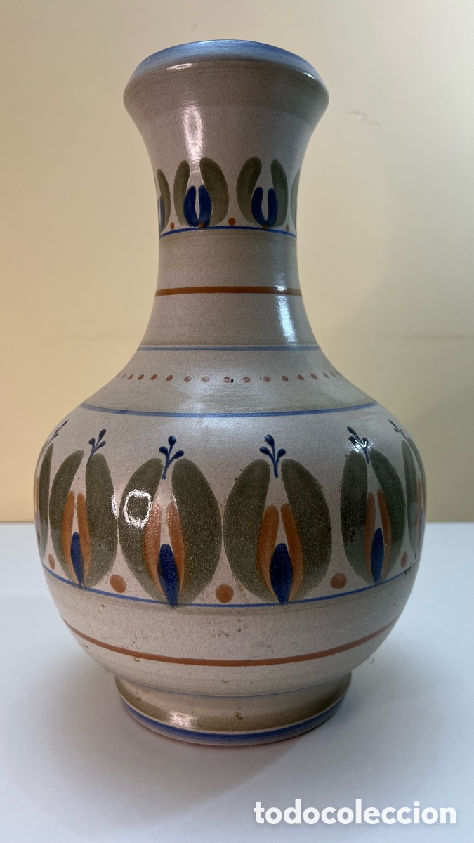 Vintage: JARR&Oacute;N ANTIGUO VINTAGE PINTADO A MANO PORTA CELI SPAIN A&Ntilde;OS 70