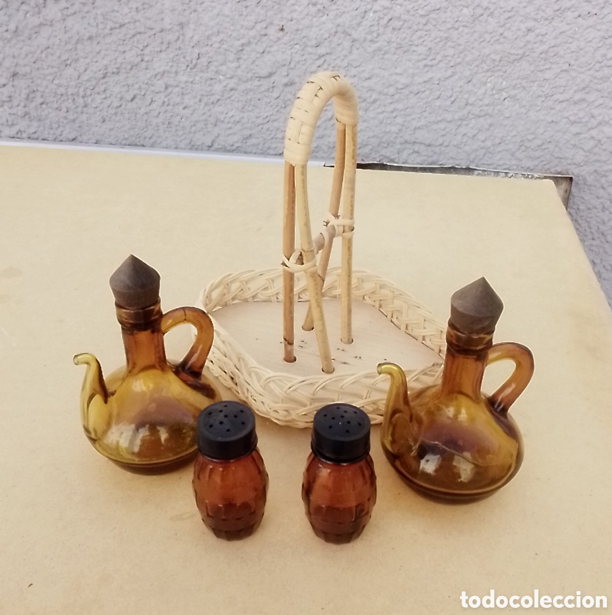 Vintage: Servicio aceiteras de mesa - Foto 2