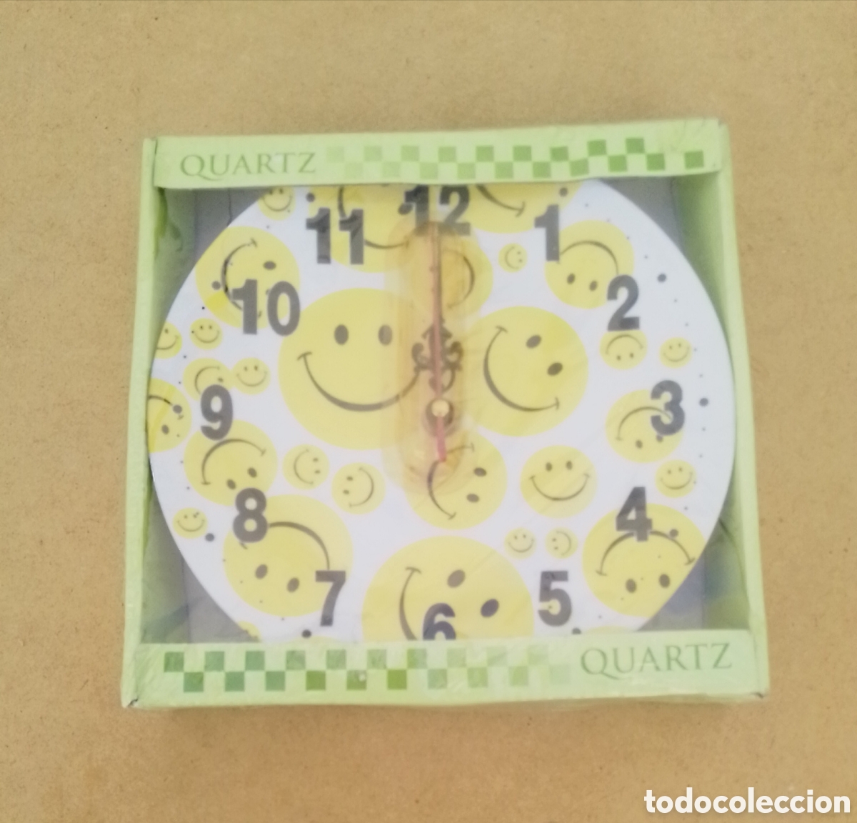 Vintage: Reloj cer&aacute;mica de pared