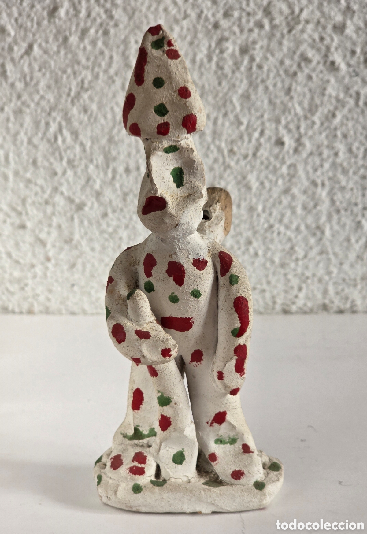 Vintage: Siurell Figura Payes Mallorqu&iacute;n - Cer&aacute;mica Popular Mallorca - Decoraci&oacute;n R&uacute;stica Baleares Silbato