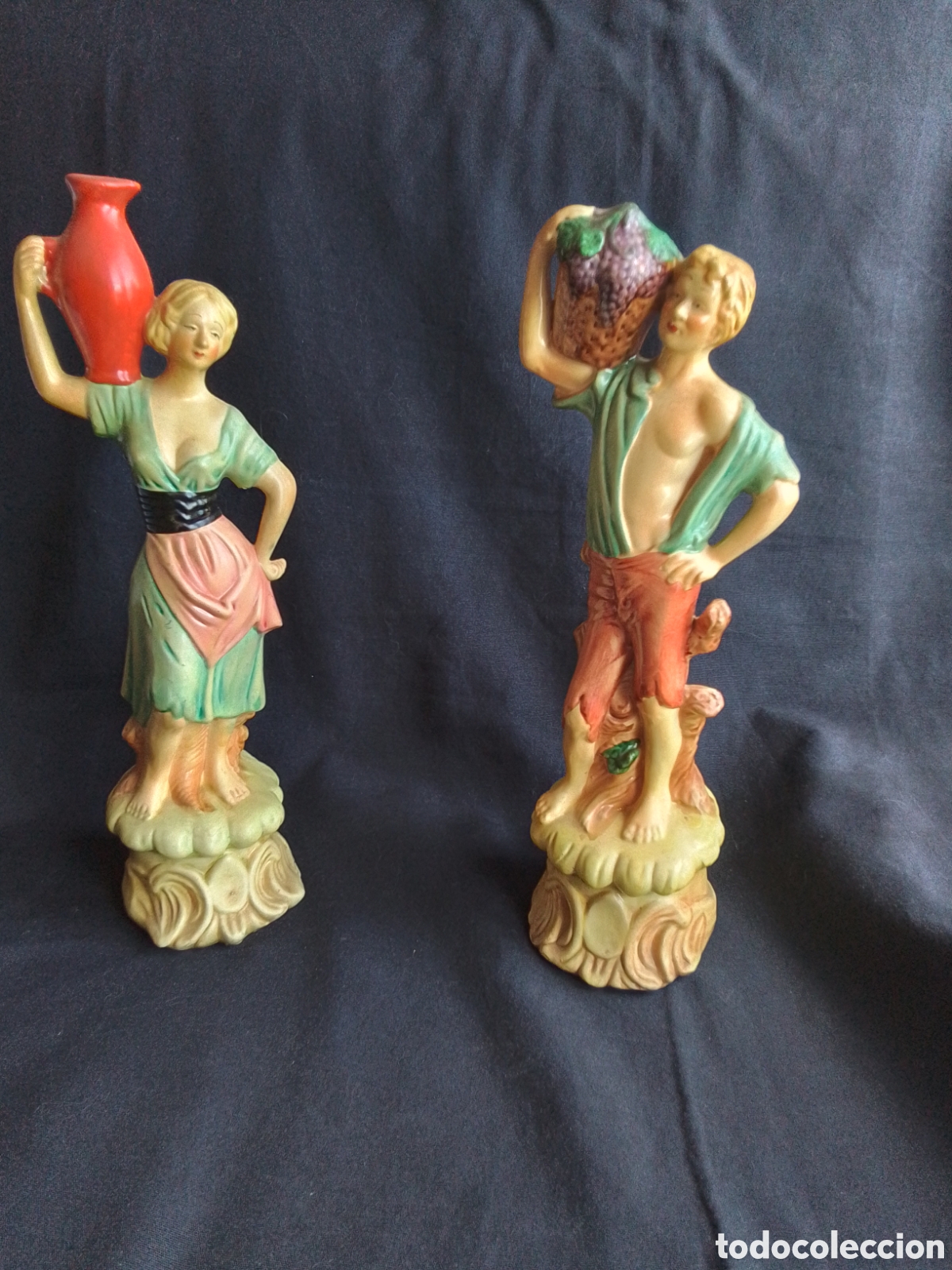 Vintage: Pareja de porcelana vintage
