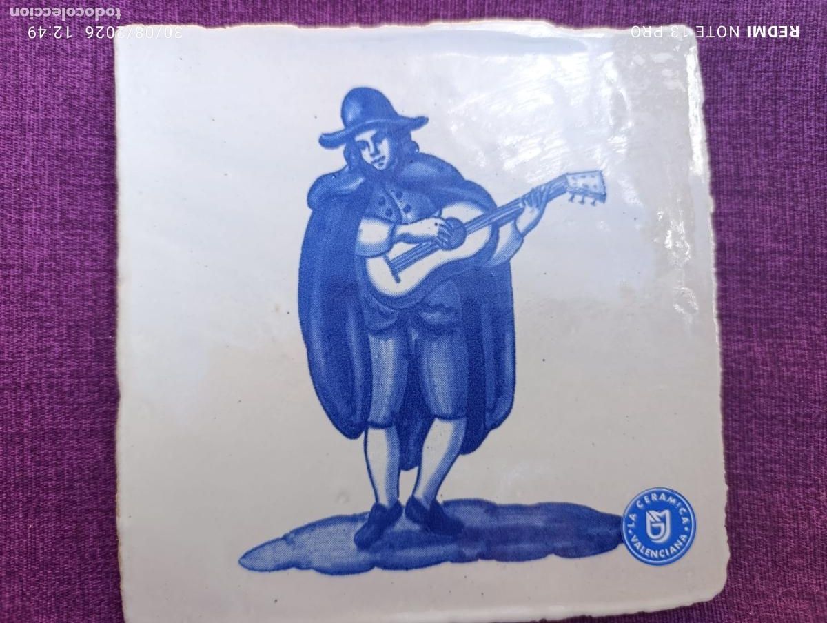 Vintage: AZULEJOS DE OFICIOS,NINOTS. - Foto 3