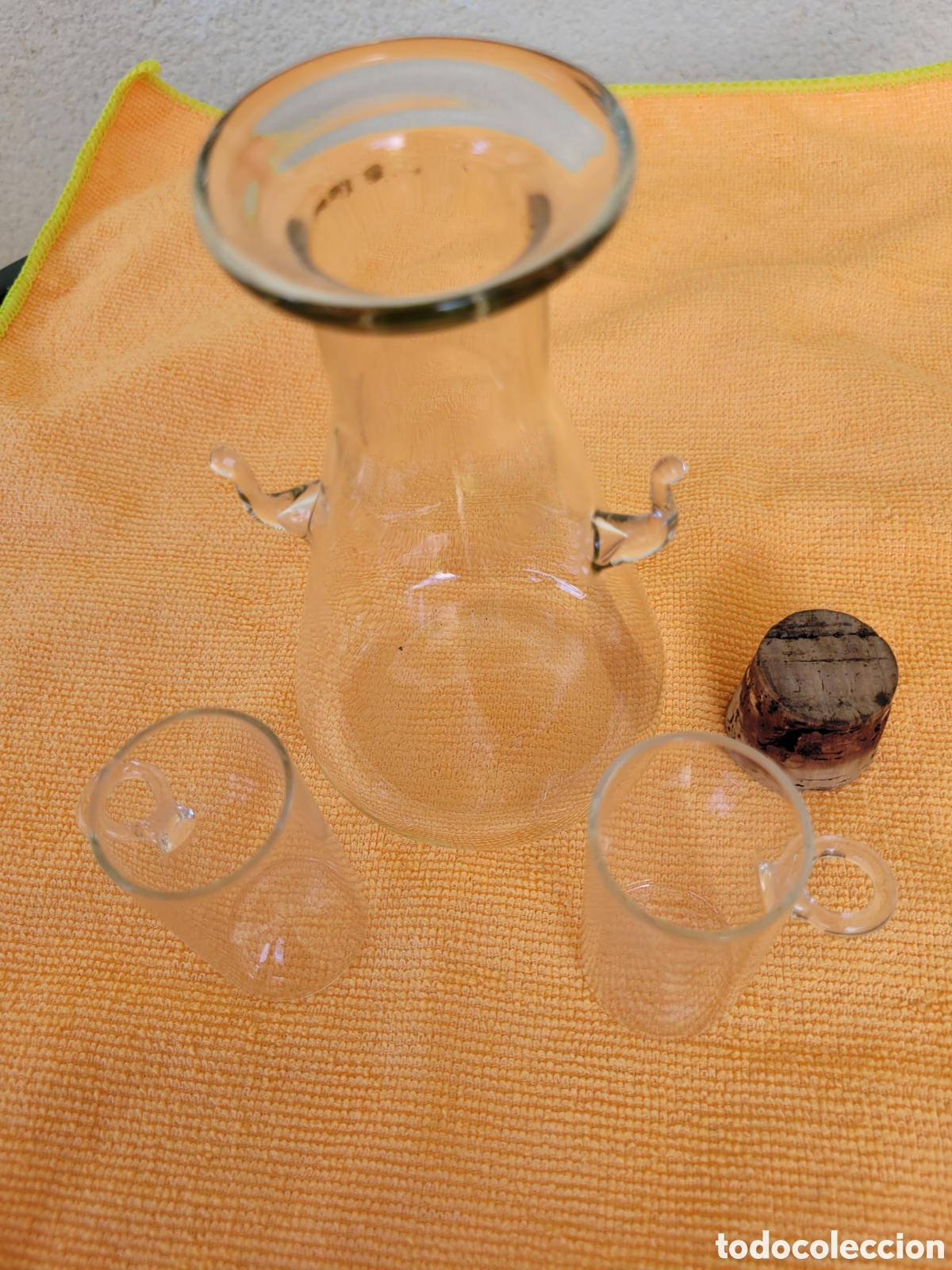 Vintage: FRASCA de LICOR y 2 VASITOS - Foto 3