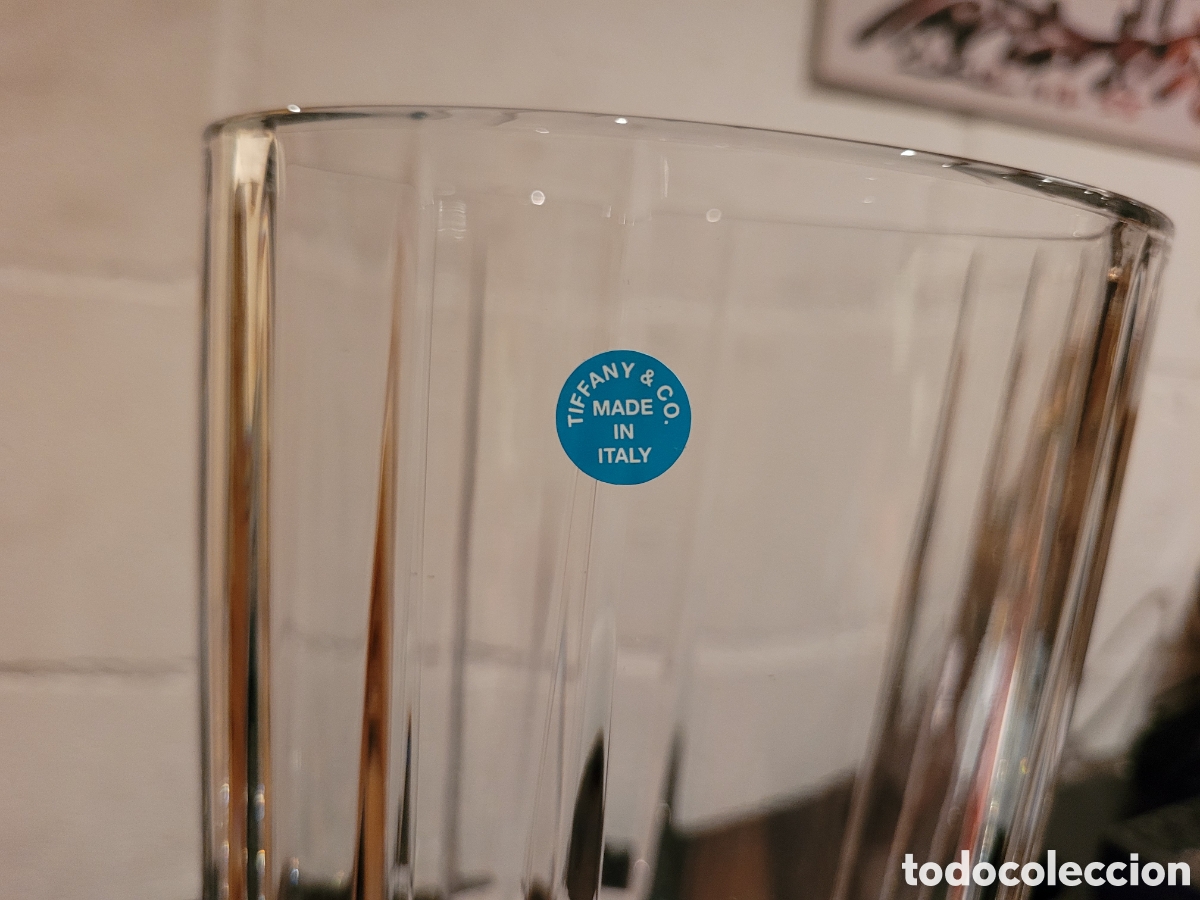 Vintage: JARRON DE CRISTAL, TIFFANY - Foto 4
