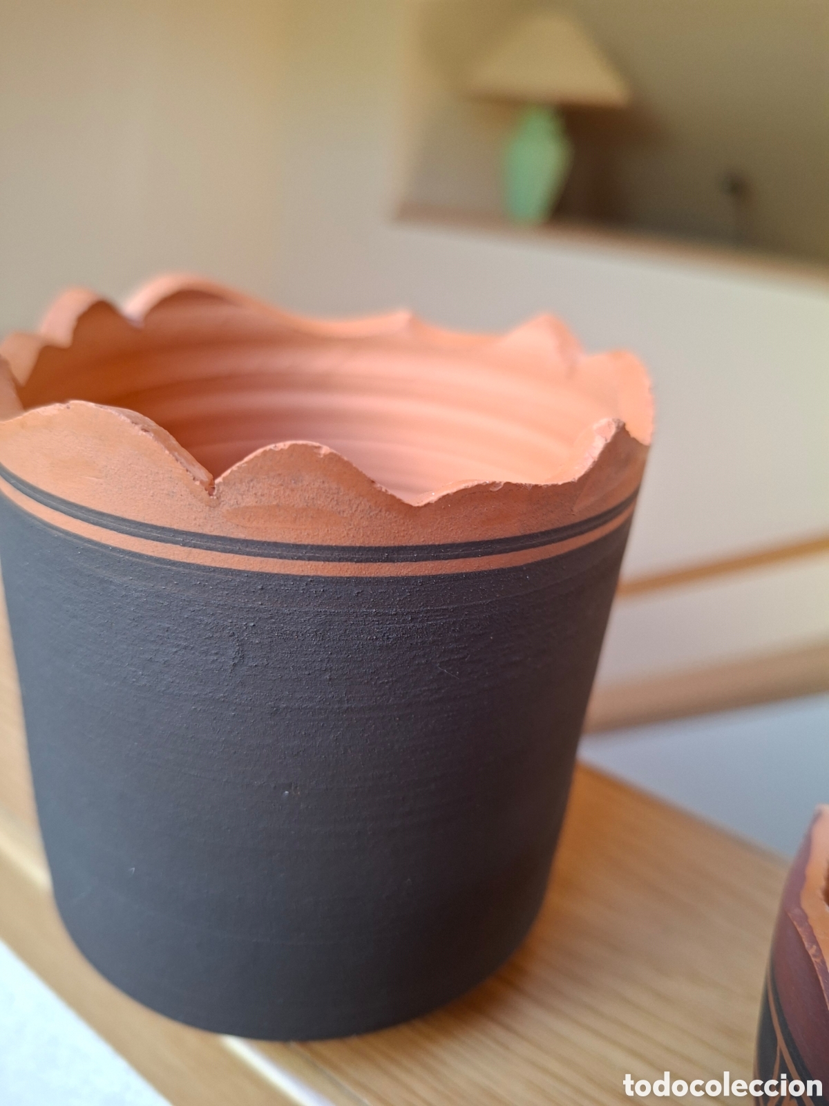 Vintage: TARRO DE CERAMICA DECORADO - Foto 9