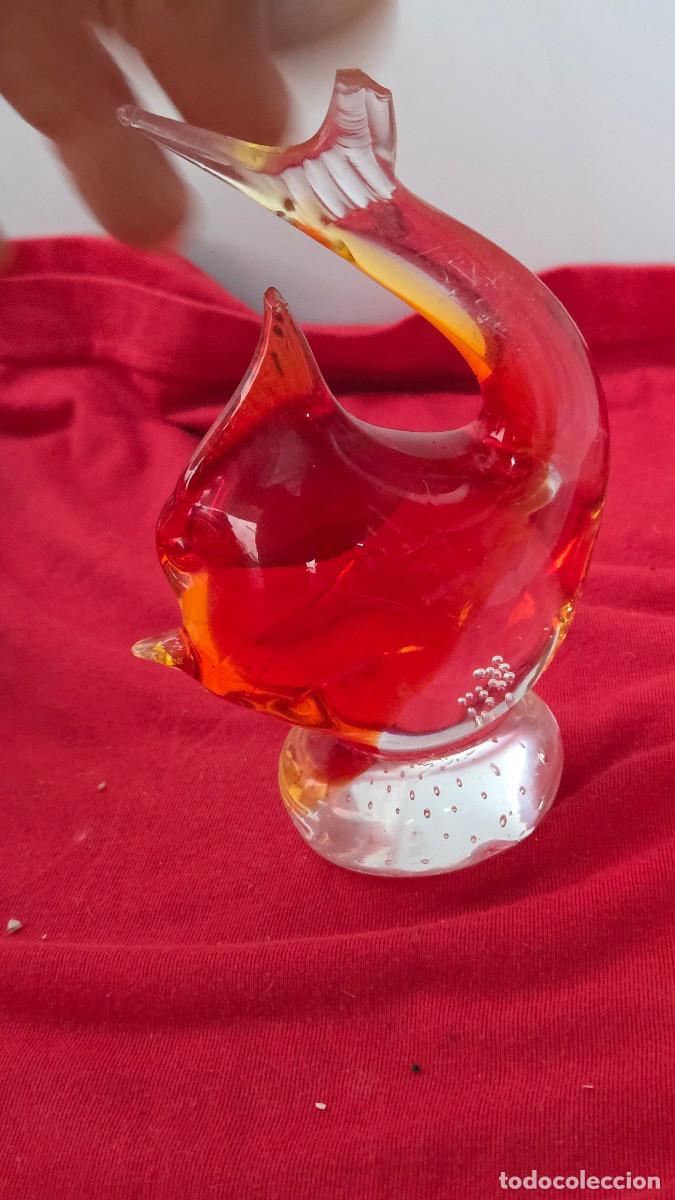 Vintage: pez de cristal de murano - Foto 5