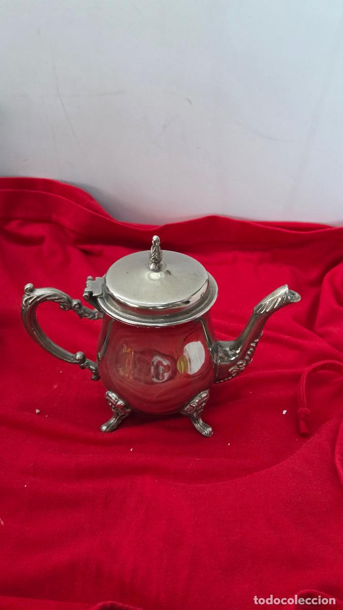 Vintage: tetera de alpaca vintage
