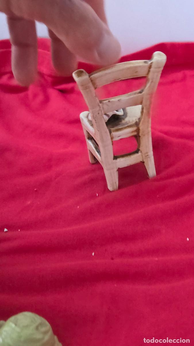Vintage: mini silla de ceramica - Foto 4