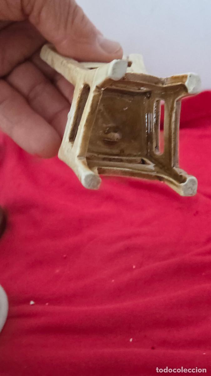 Vintage: mini silla de ceramica - Foto 5