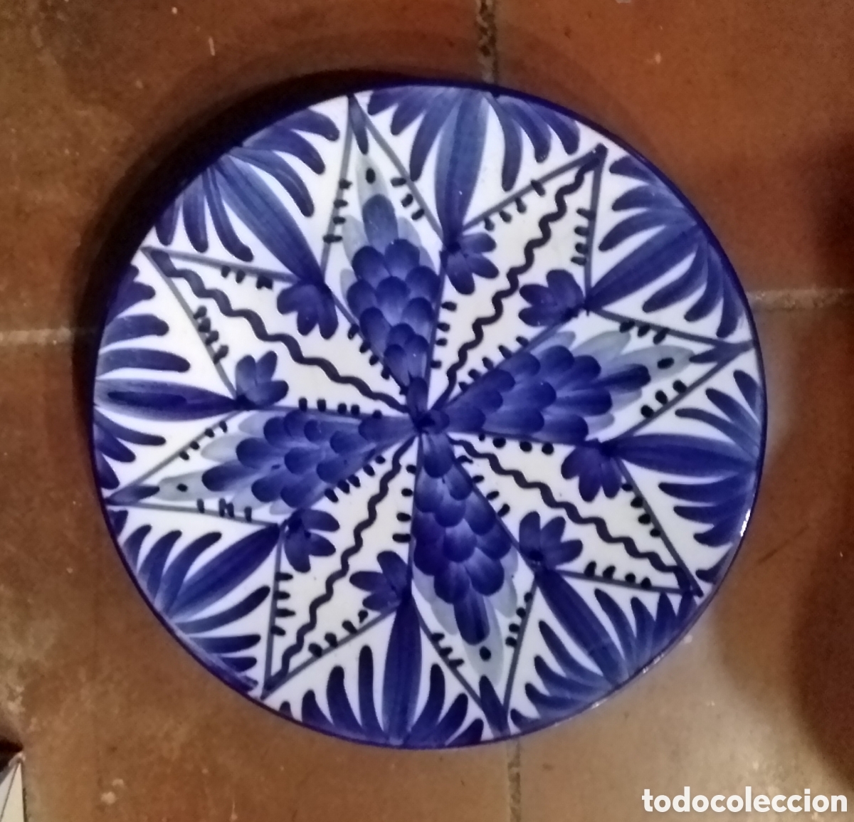 Vintage: Plato decorativo para colgar