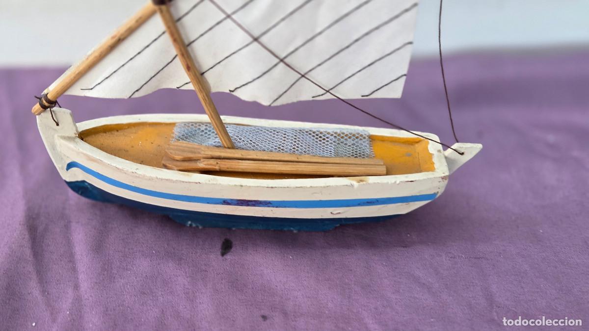 Vintage: maqueta de barco de madera - Foto 2