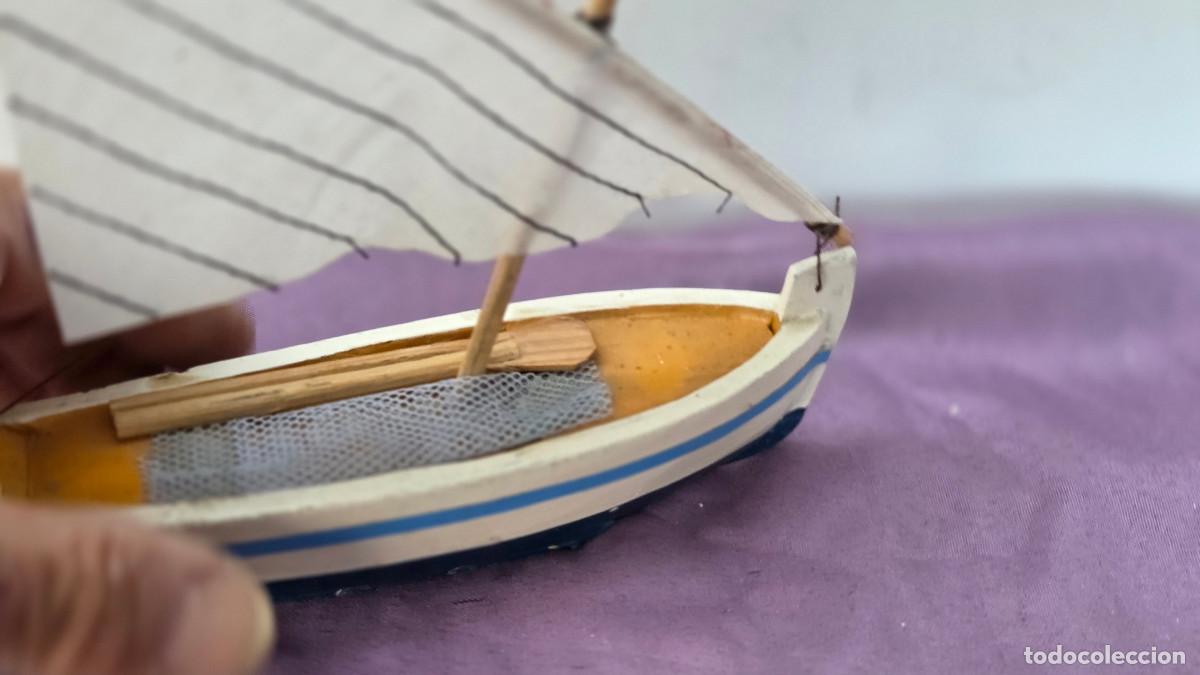 Vintage: maqueta de barco de madera - Foto 4