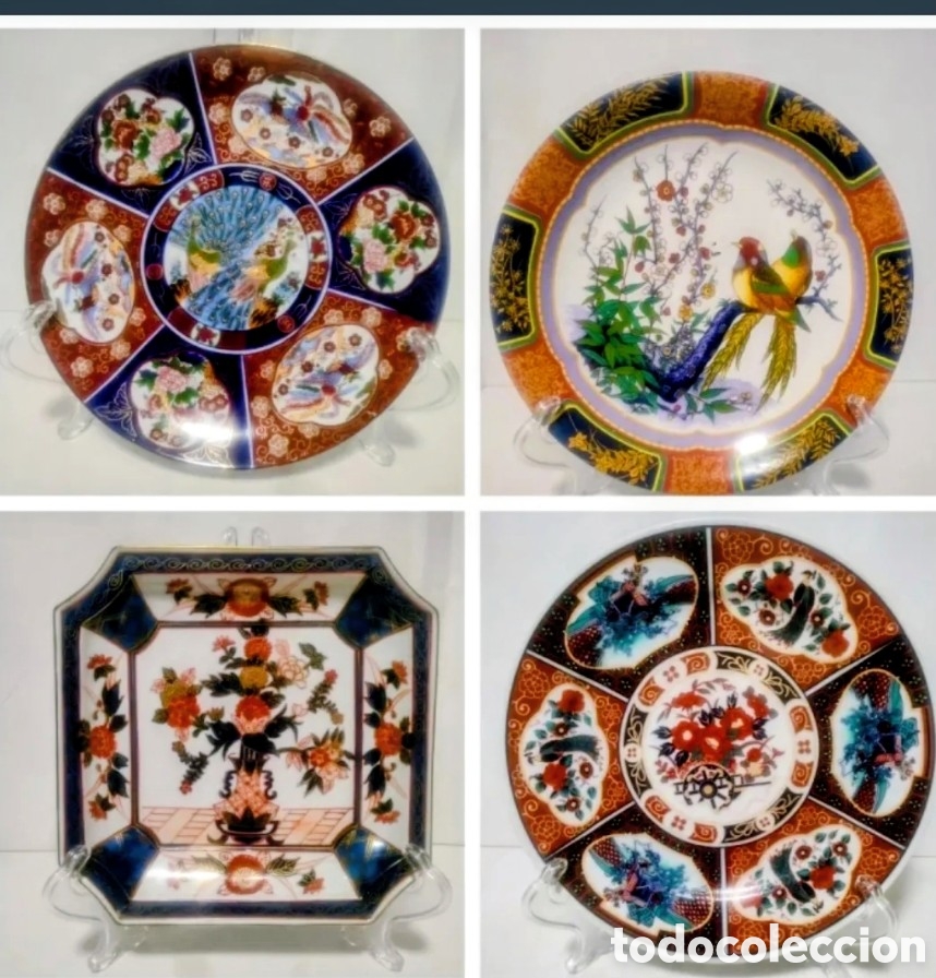 Vintage: LOTE PLATOS JAPON IMARI