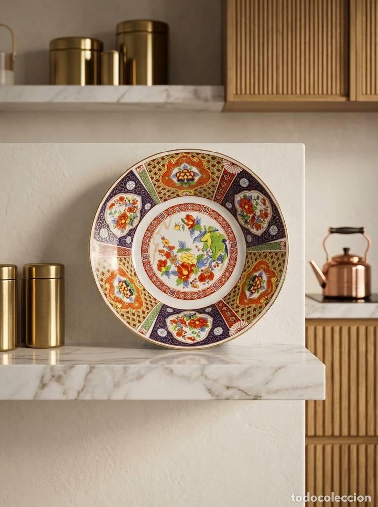 Vintage: CUENCO DE PORCELANA JAPONESA