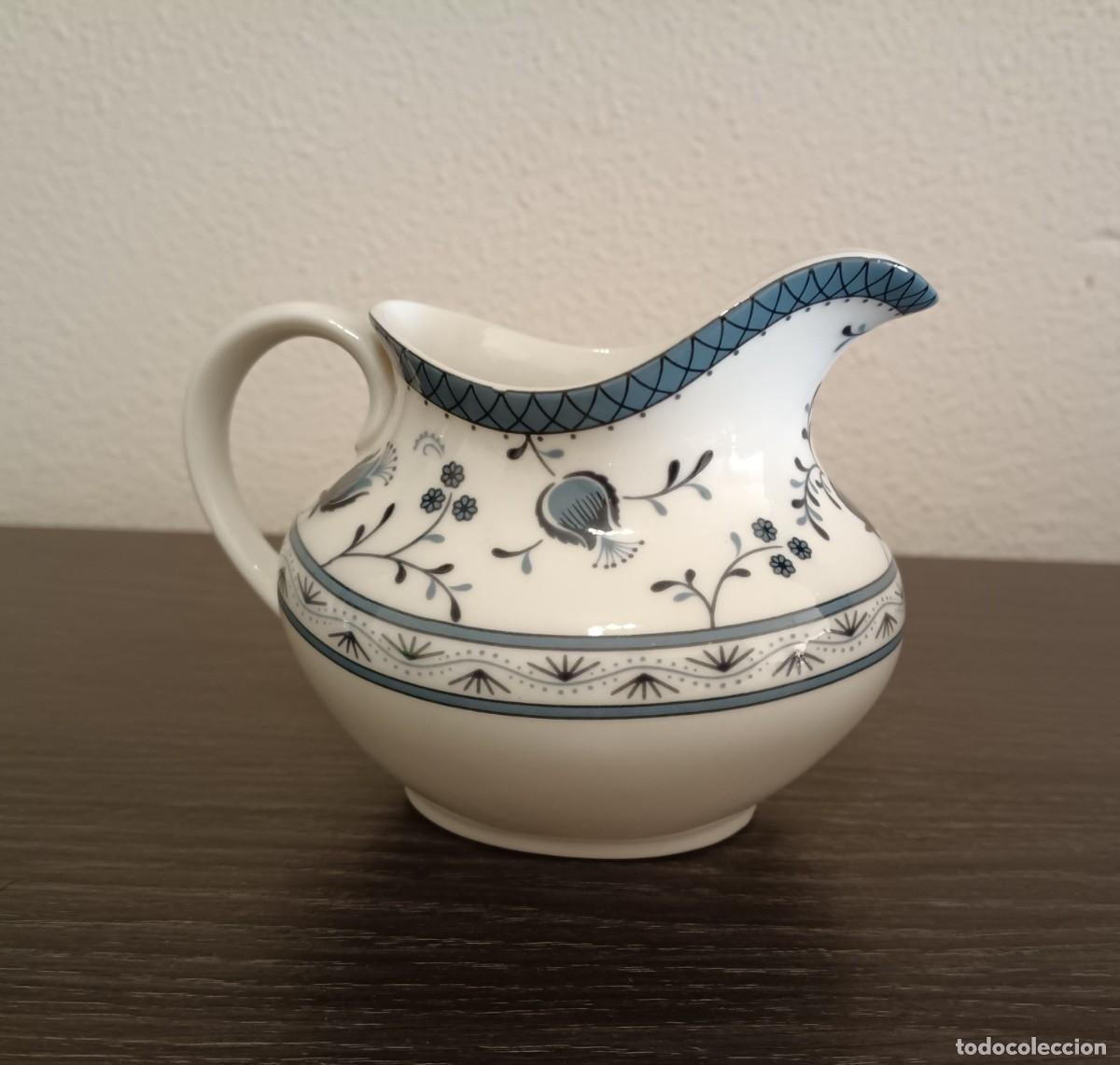 Vintage: PRECIOSA LECHERA DE PORCELANA FINA DE ROYAL DOULTON,PATR&Oacute;N CAMBRIDGE TC 1017,VINTAGE DE LOS A&Ntilde;OS 60