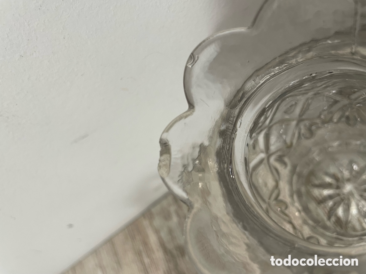 Vintage: JARRONES VIOLETEROS CRISTAL - Foto 4