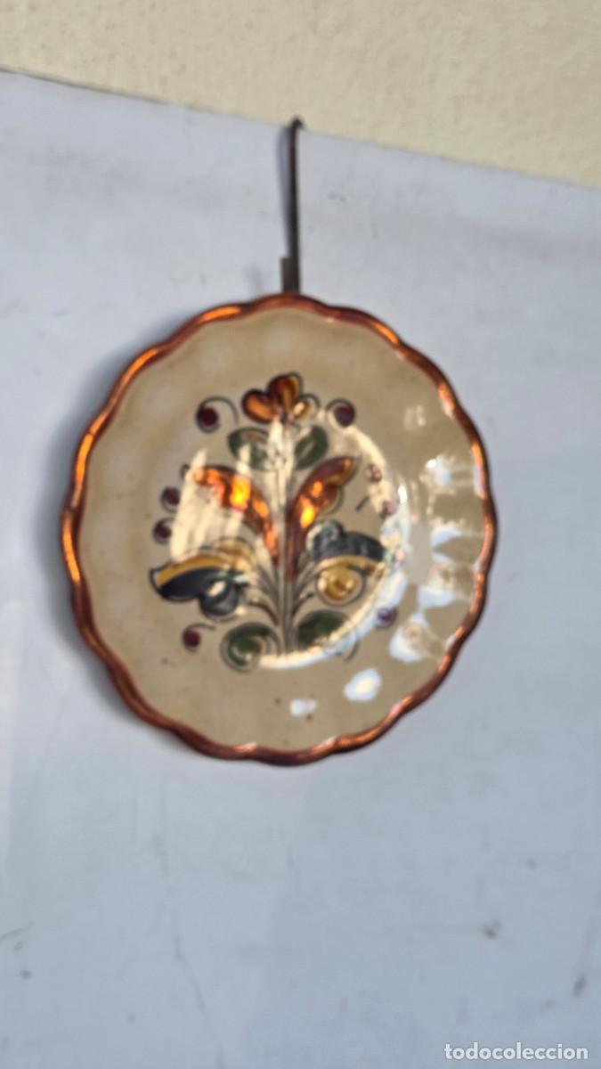 Vintage: plato de ceramica rustica