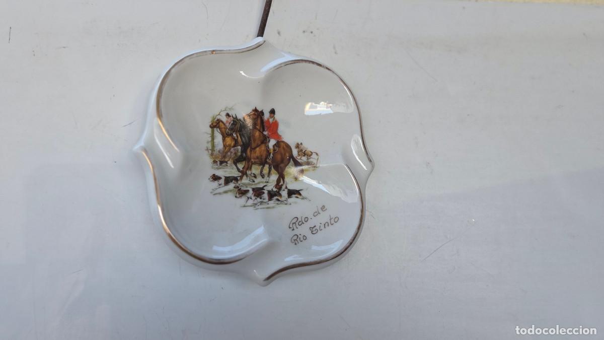 Vintage: cenicero de porcelana inglesa