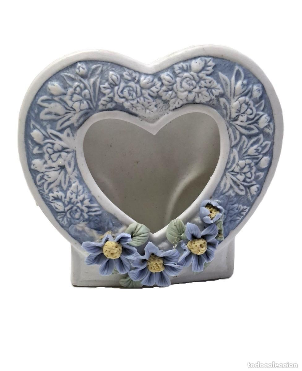 Vintage: MARCO DE FOTOS DE CER&Aacute;MICA Wedgwood Jasperware