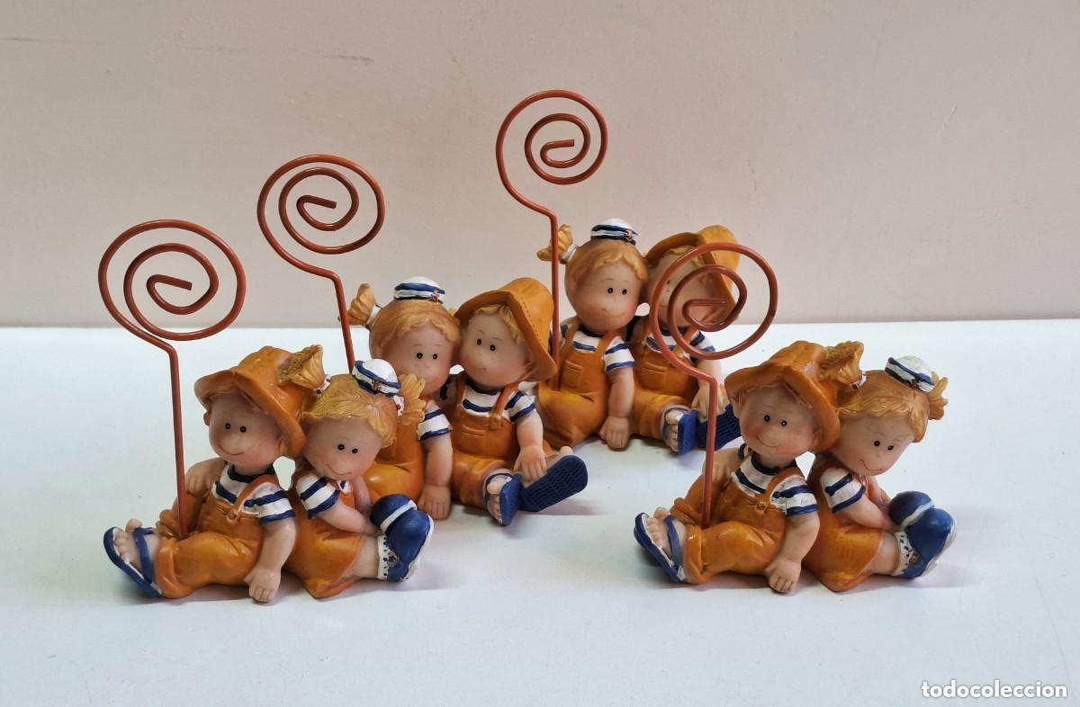 Vintage: JUEGO DE FIGURAS DE CER&Aacute;MICA