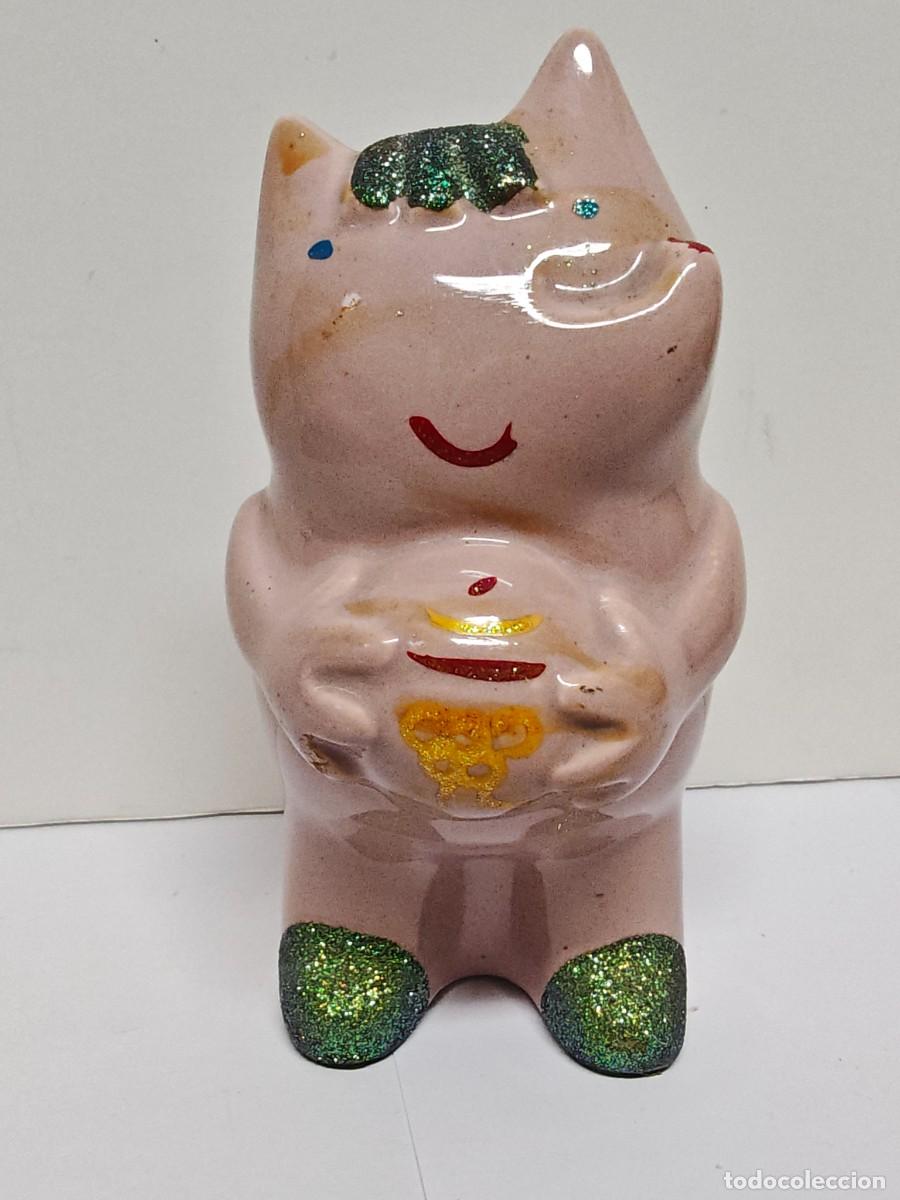 Vintage: FIGURA PINTADA A MANO COBI OLIMPIADAS 92