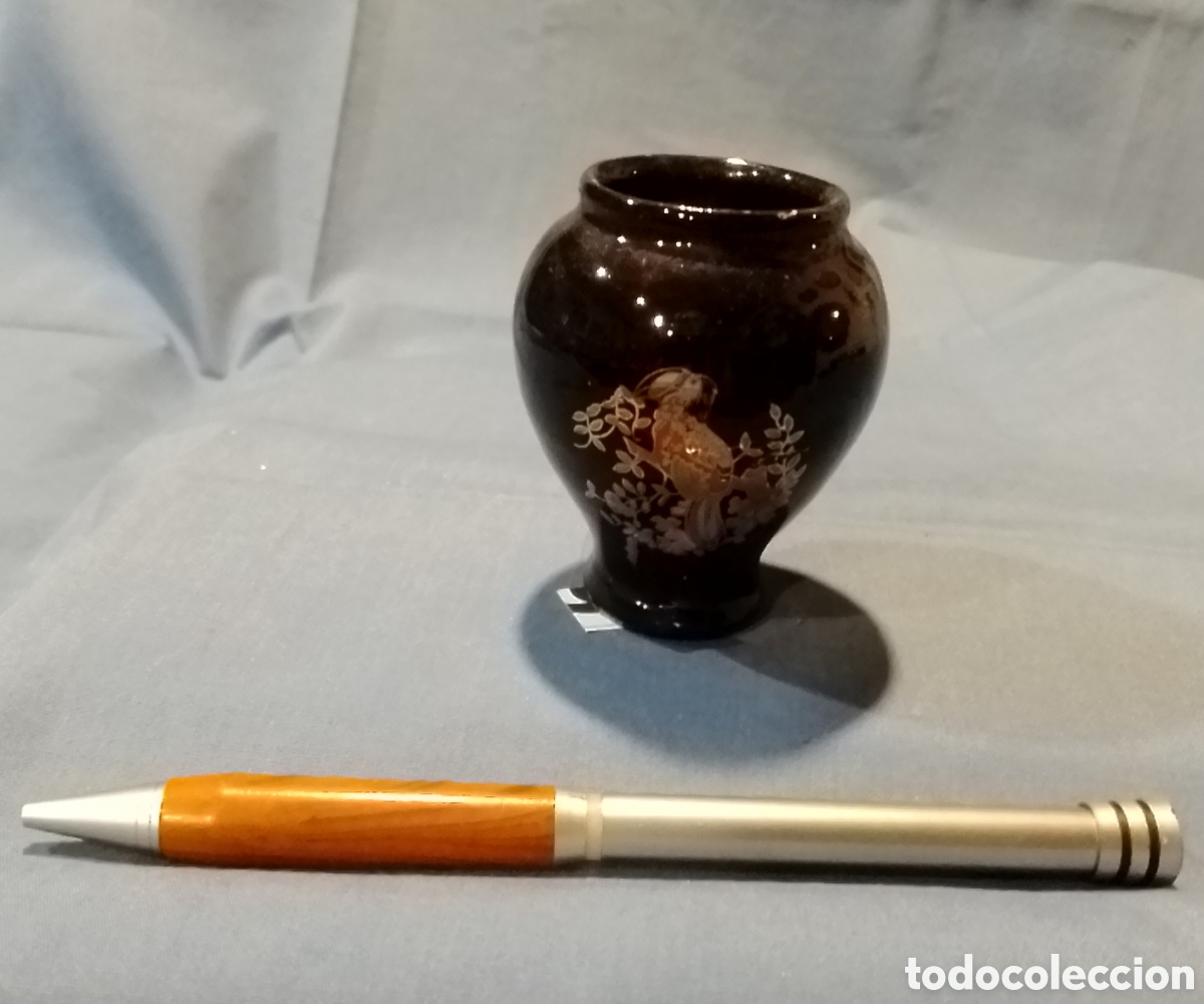 Vintage: B&uacute;caro de porcelana pintado