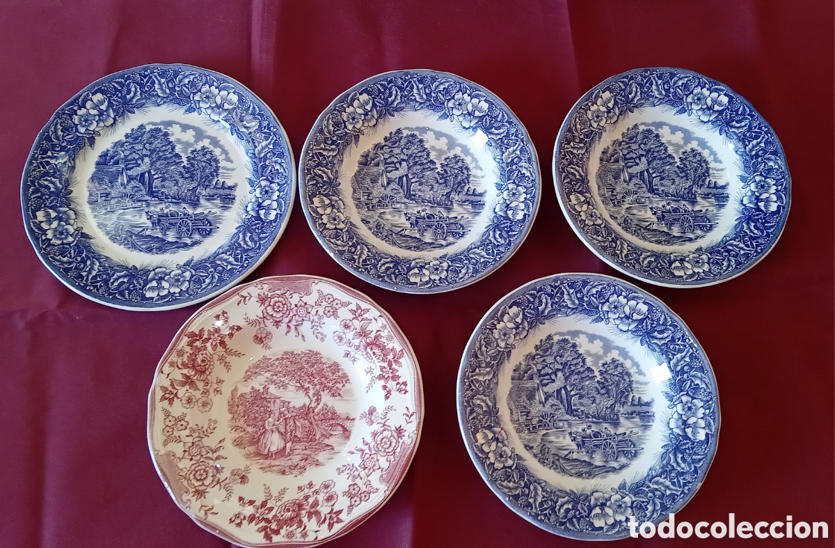 Vintage: LOTE DE PLATOS QUADRIFOGLIO VINTAGE