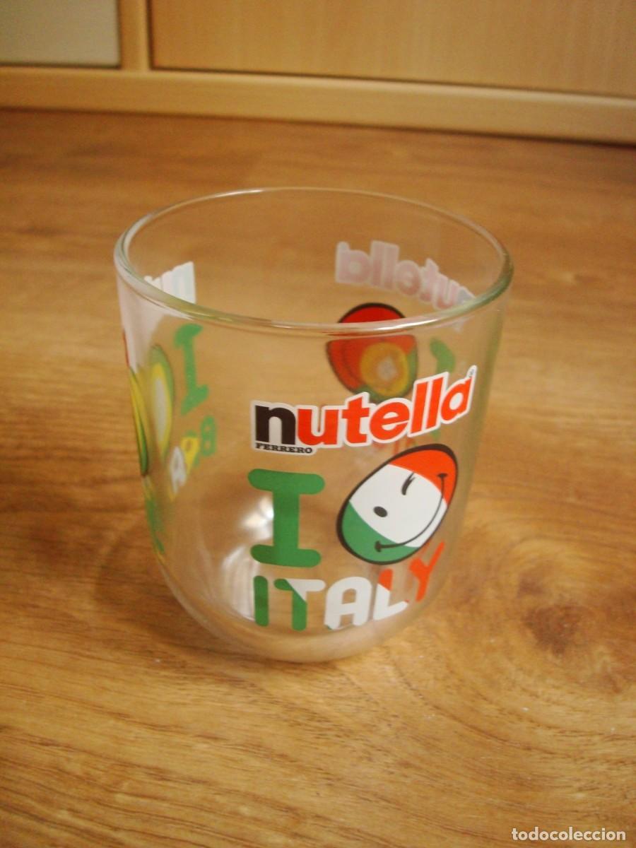 Vintage: Lote 3 vasos Nutella I Italy Brazil Portugal (Smiley Company)