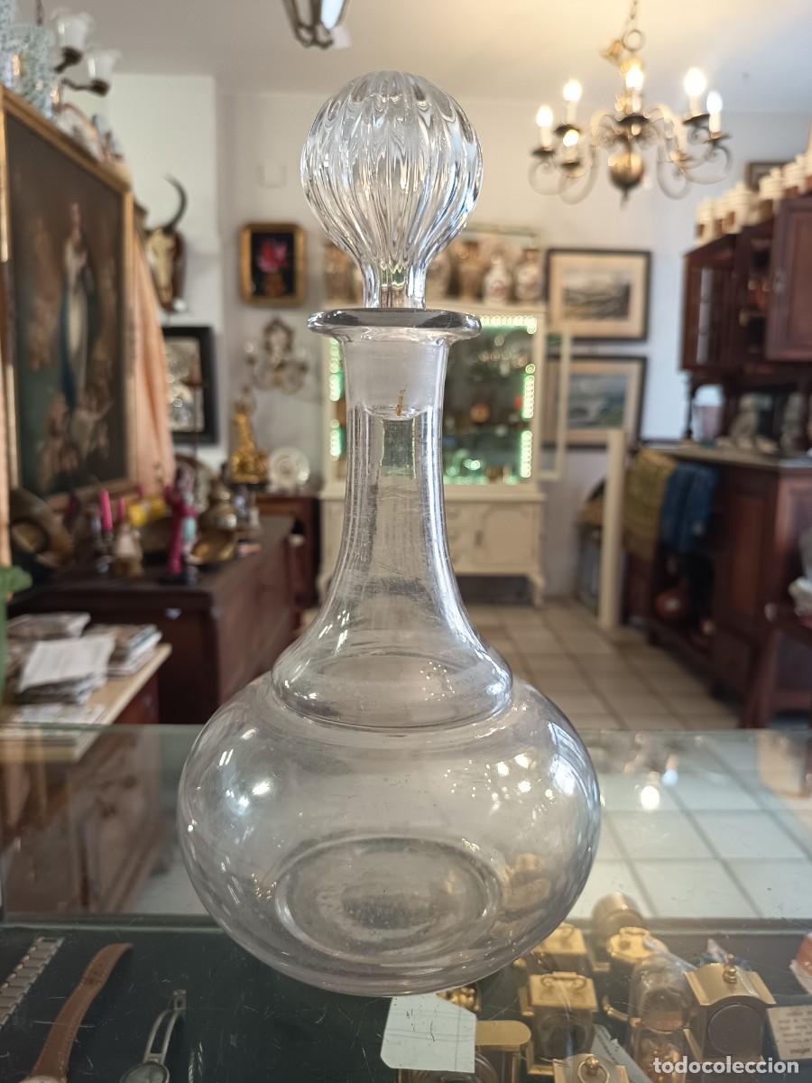 Vintage: Licorera de cristal 31 cm