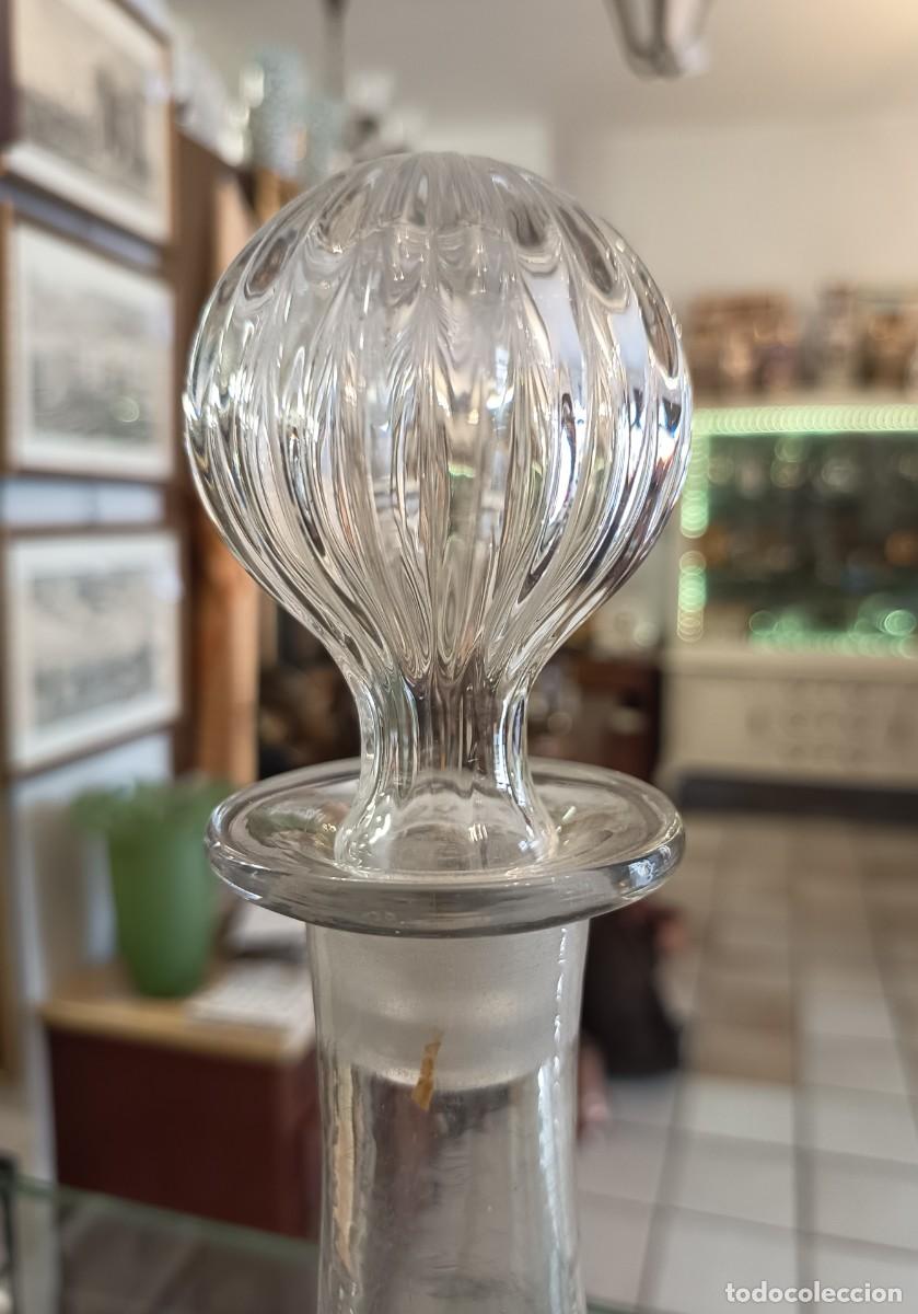 Vintage: Licorera de cristal 31 cm - Foto 2