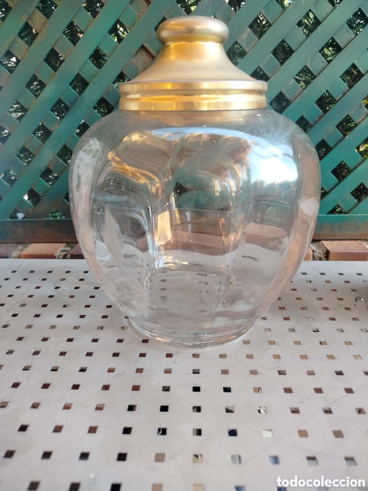 Vintage: Bombonera de Cristal - Foto 1