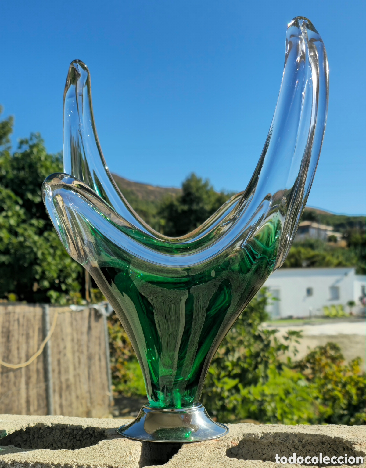 Vintage: Centro de mesa vintage cristal