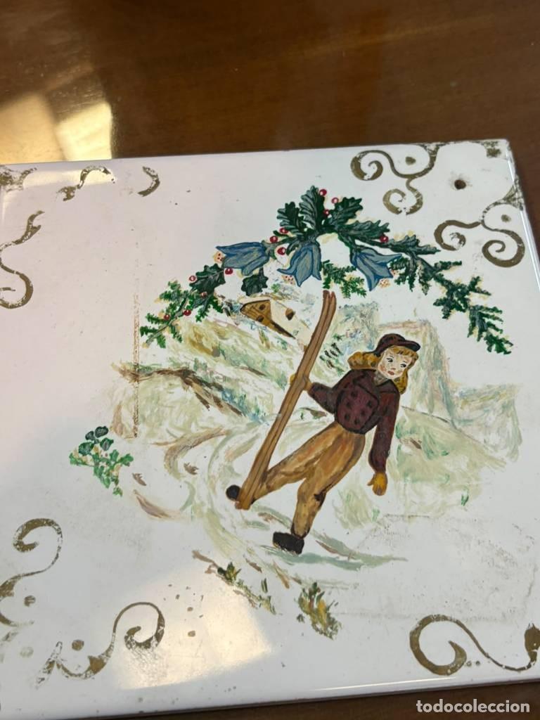 Vintage: AZULEJO DECORATIVO.. - Foto 5