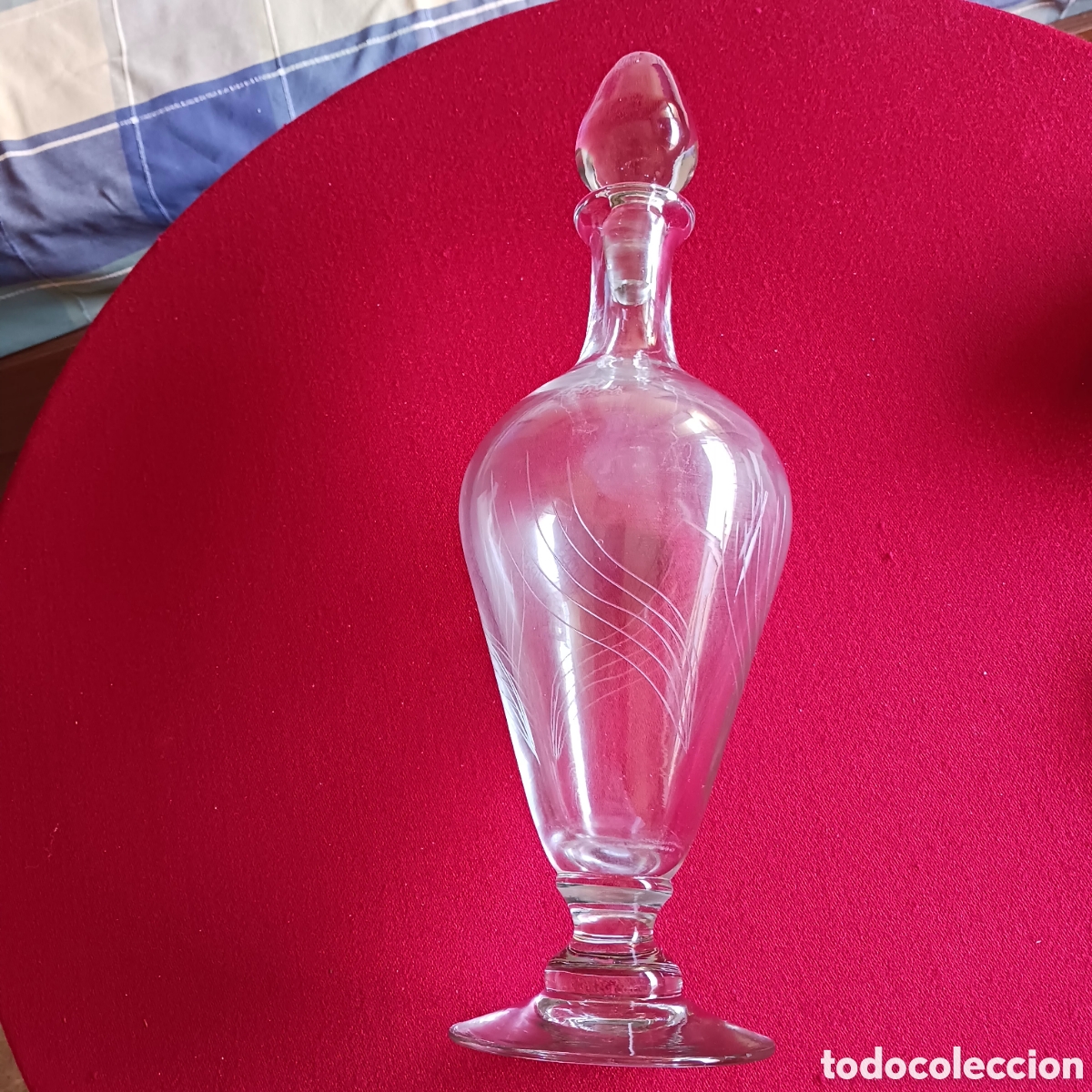 Vintage: Botella de cristal transparente - Foto 3