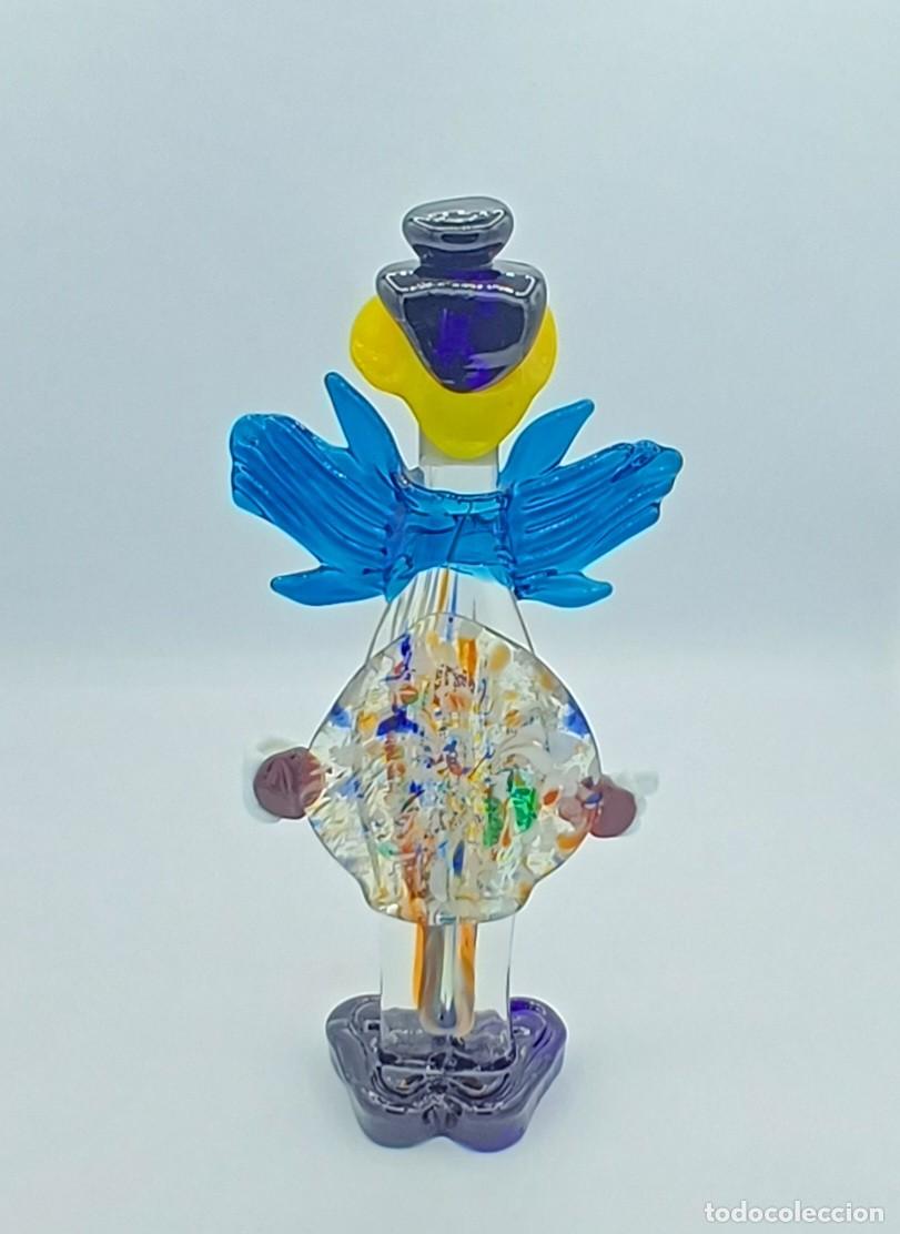 Vintage: Payaso de cristal de Murano. - Foto 2