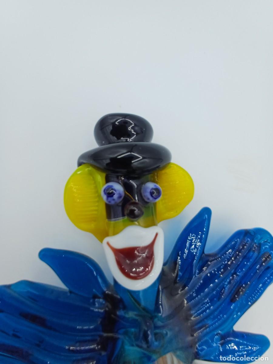 Vintage: Payaso de cristal de Murano. - Foto 3