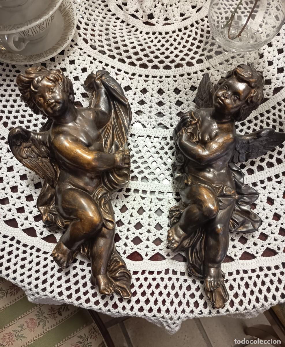 Vintage: Pareja de Querubines - Foto 2