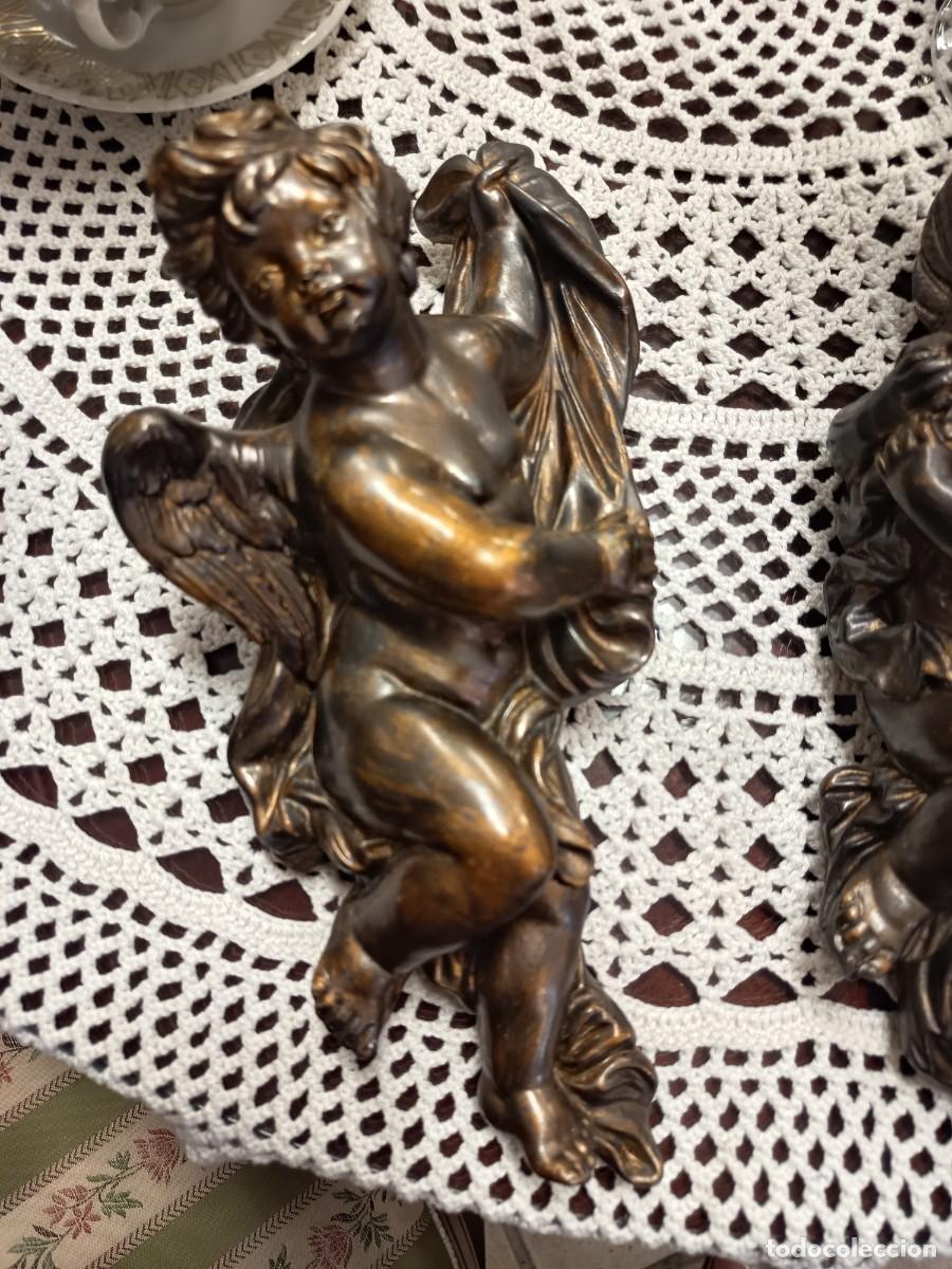 Vintage: Pareja de Querubines - Foto 3