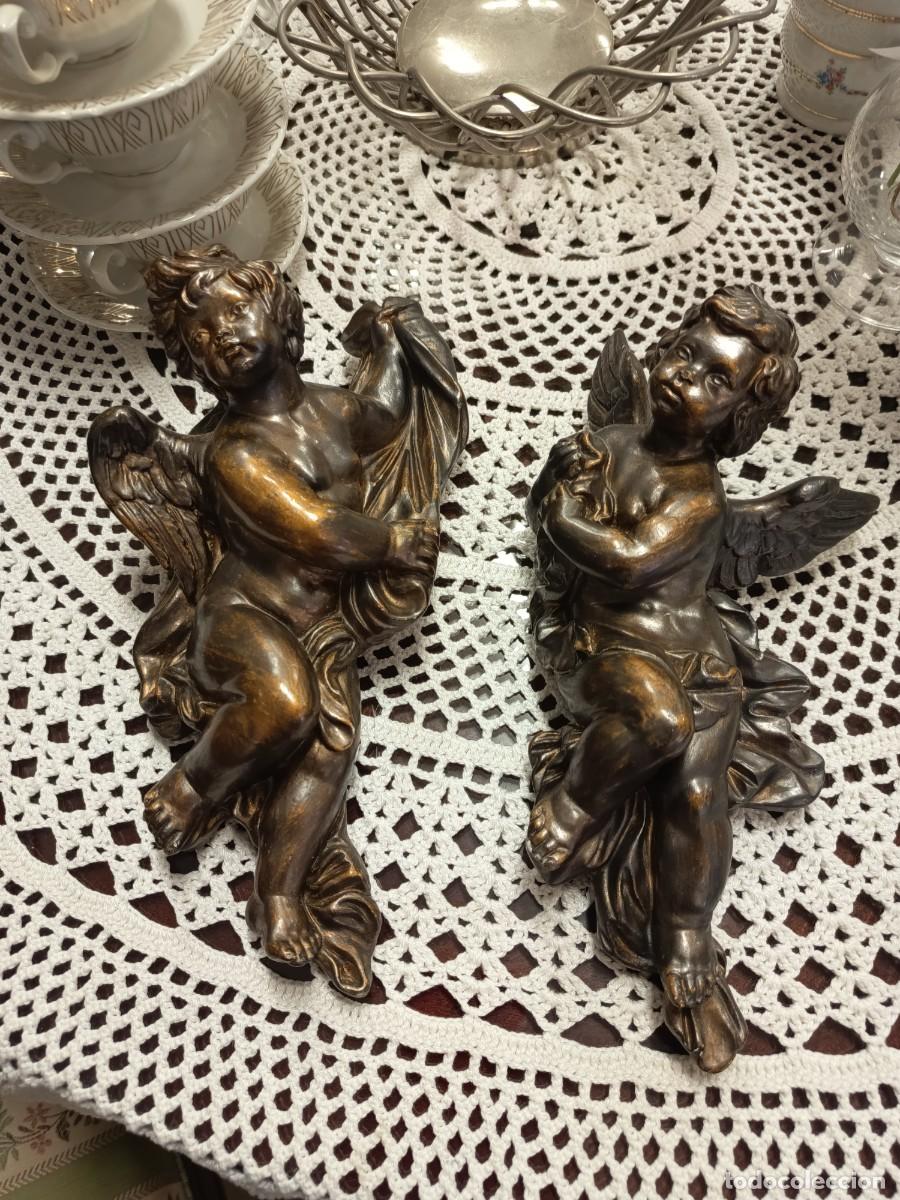 Vintage: Pareja de Querubines - Foto 12