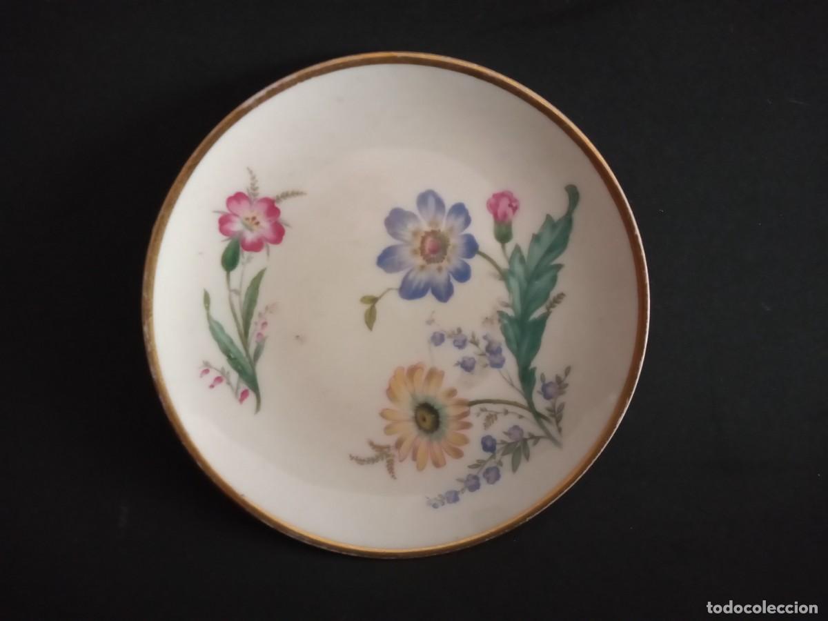 Vintage: PLATILLO MANTEQUILLERO PORCELANA THOMAS IVORY BAVARIA GERMANY 9 CM